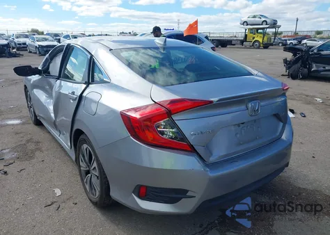 2018 Honda Civic Ex-L from USA, damaged, VIN JHMFC1F70JX002866